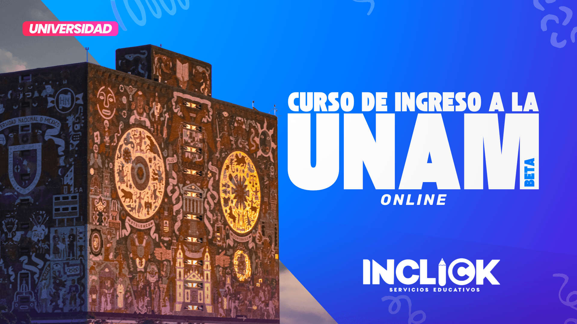Portada del curso Curso de Ingreso a la UNAM